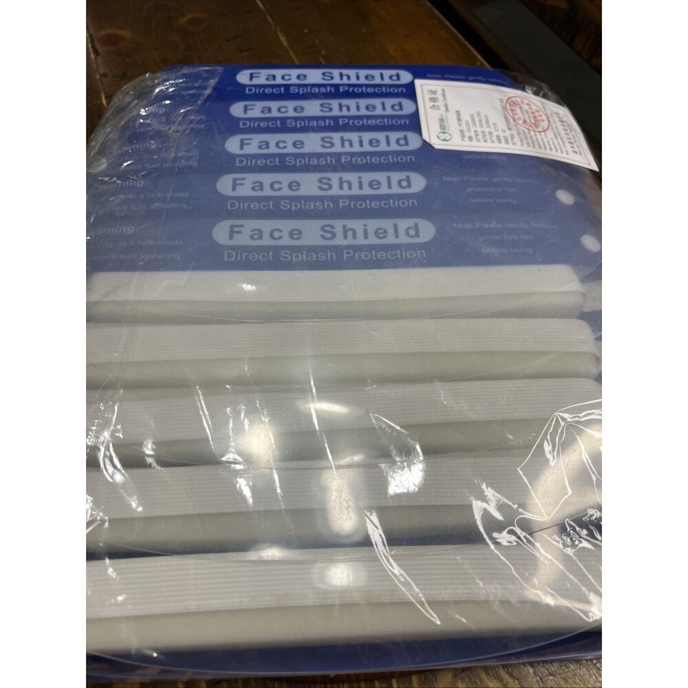 10-Pack Face Shield Reusable Washable Protective Cover Clear Mask Anti-Splash